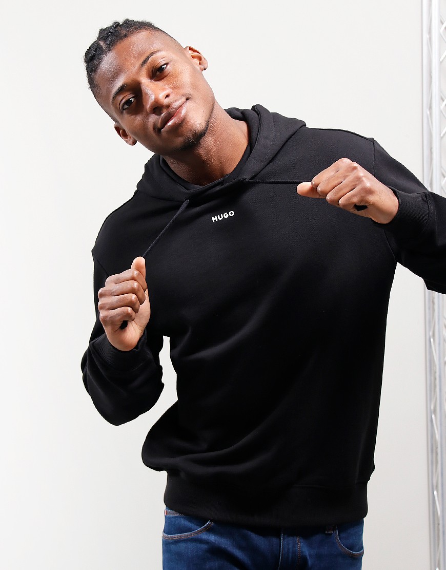 HUGO Dapo Hoodie Black - Terraces Menswear