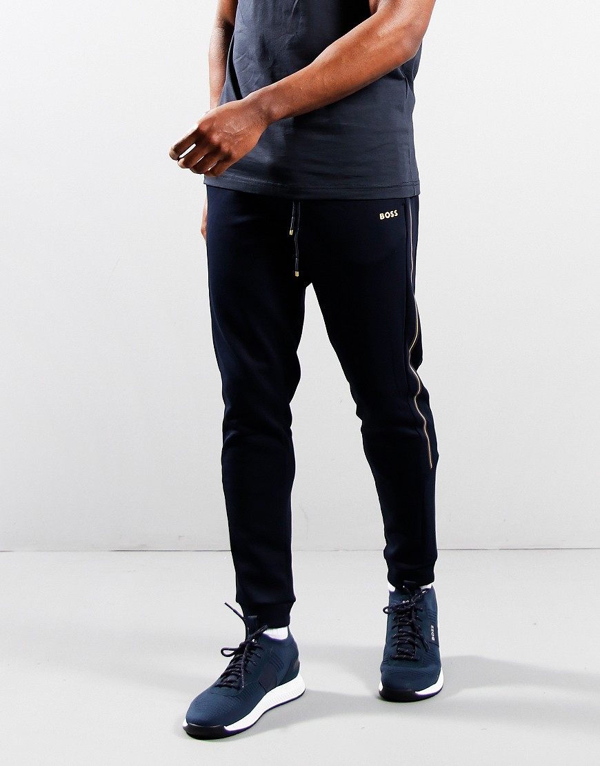 BOSS Hadiko Sweat Pants Dark Blue - Terraces Menswear