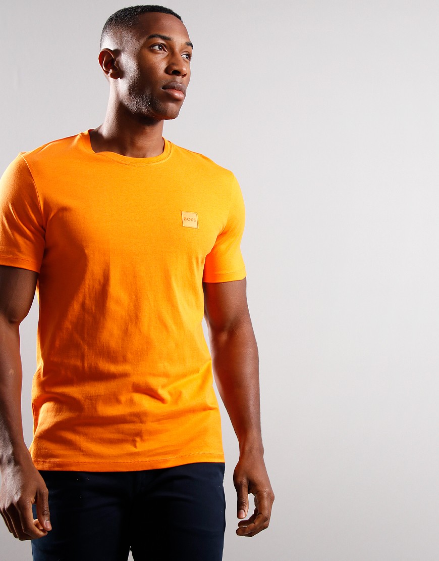 - BOSS Menswear T-shirt Tales Terraces Orange Medium