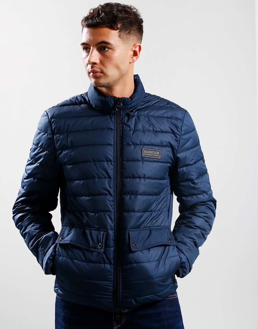 Barbour international track sale jacket