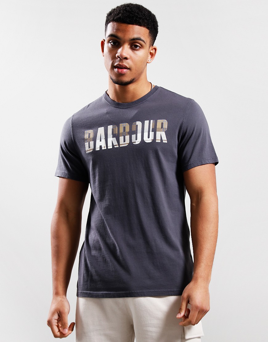 Barbour Thurso T-Shirt Asphalt - Terraces Menswear