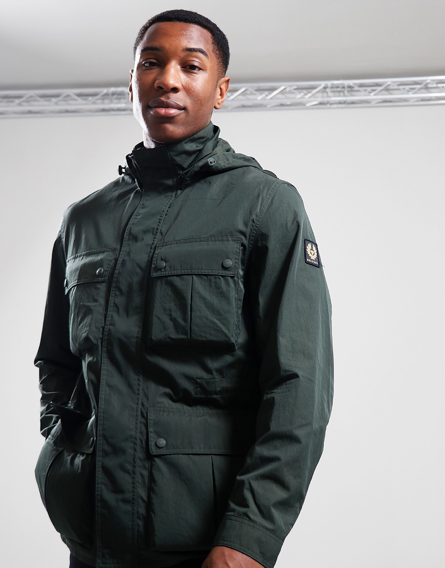 Belstaff Drome Jacket Tile Green - Terraces Menswear