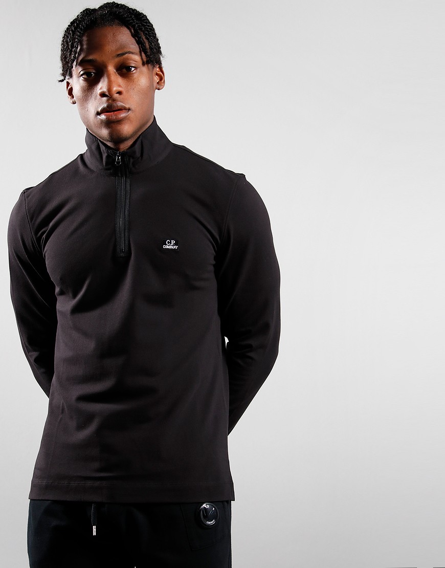 Cp company black outlet polo