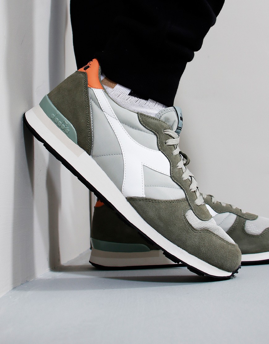 Grey diadora sale trainers