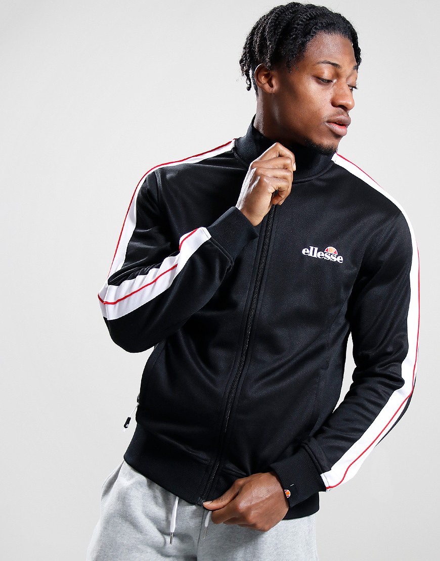 Ellesse Giandoso Track Top Black Terraces Menswear