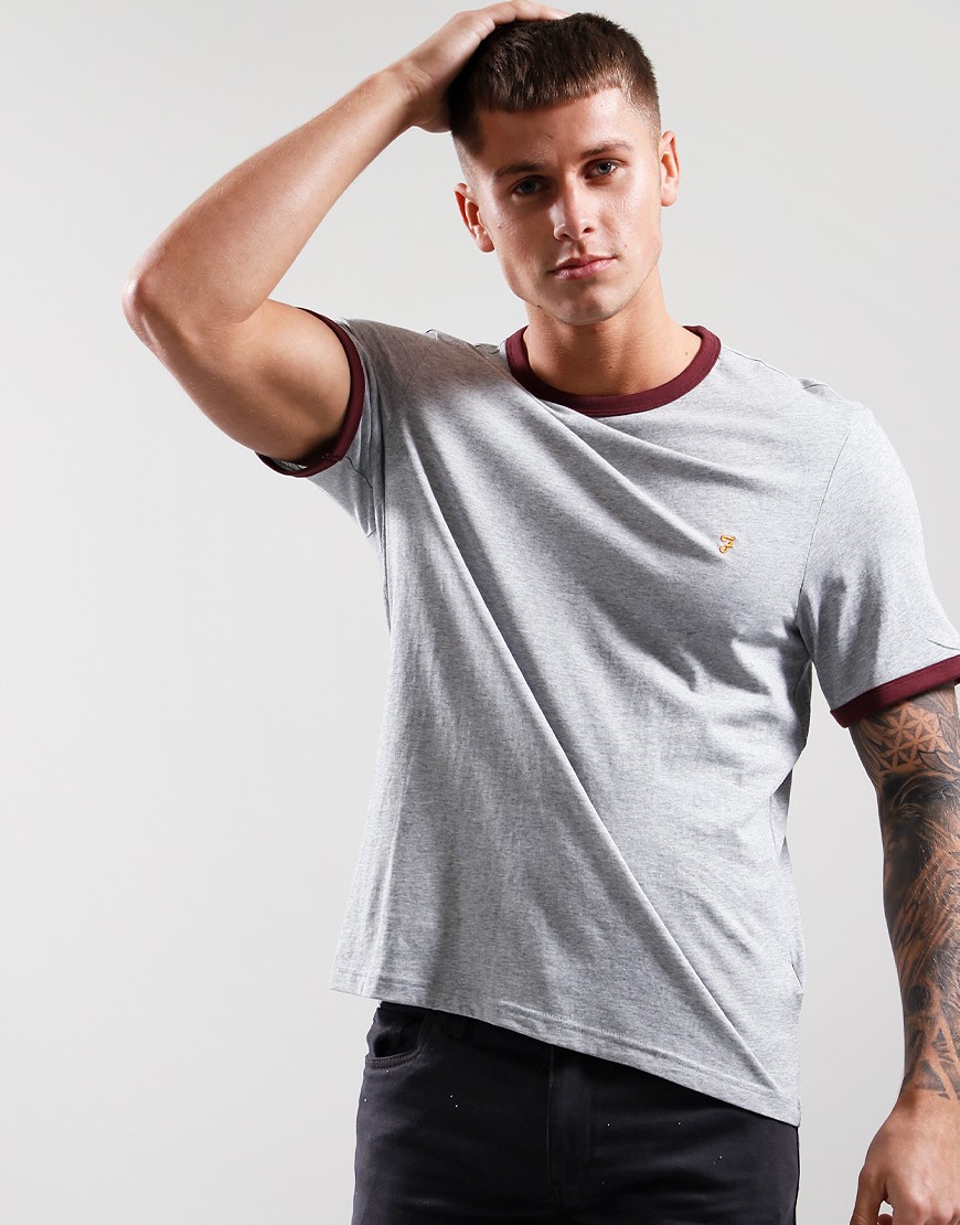 Farah Groves T-shirt Light Grey