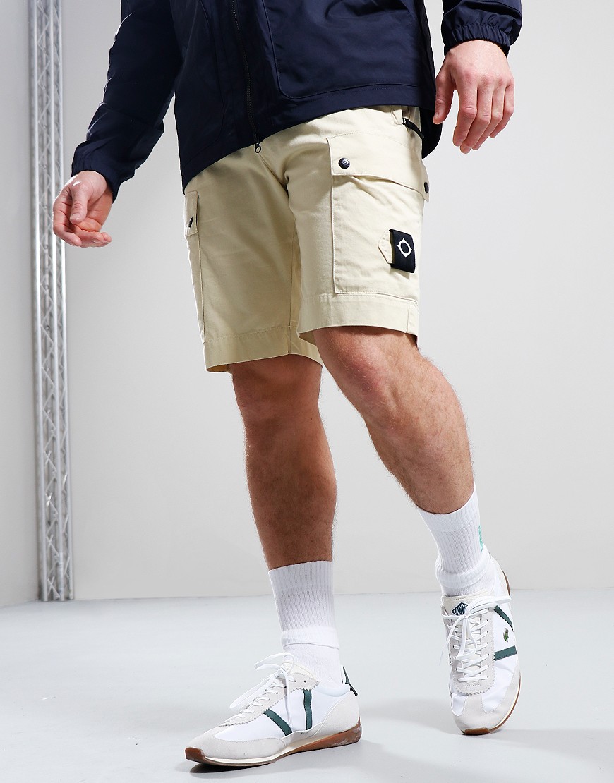 MA.Strum Cargo Shorts Ash - Terraces Menswear