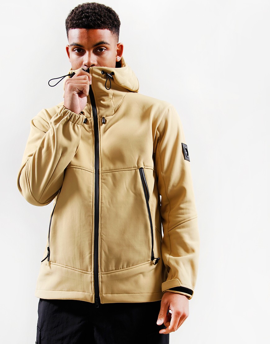 Sandstone soft shop shell jacket