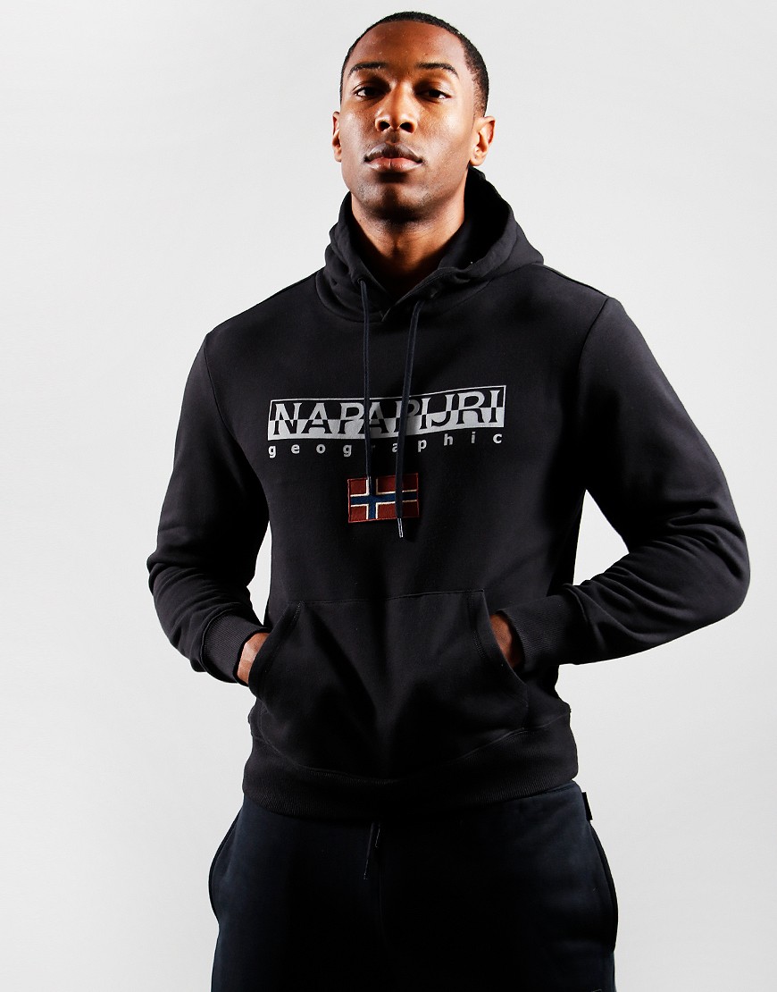 Napapijri B-Ayas Hoodie 1 Black - Terraces Menswear