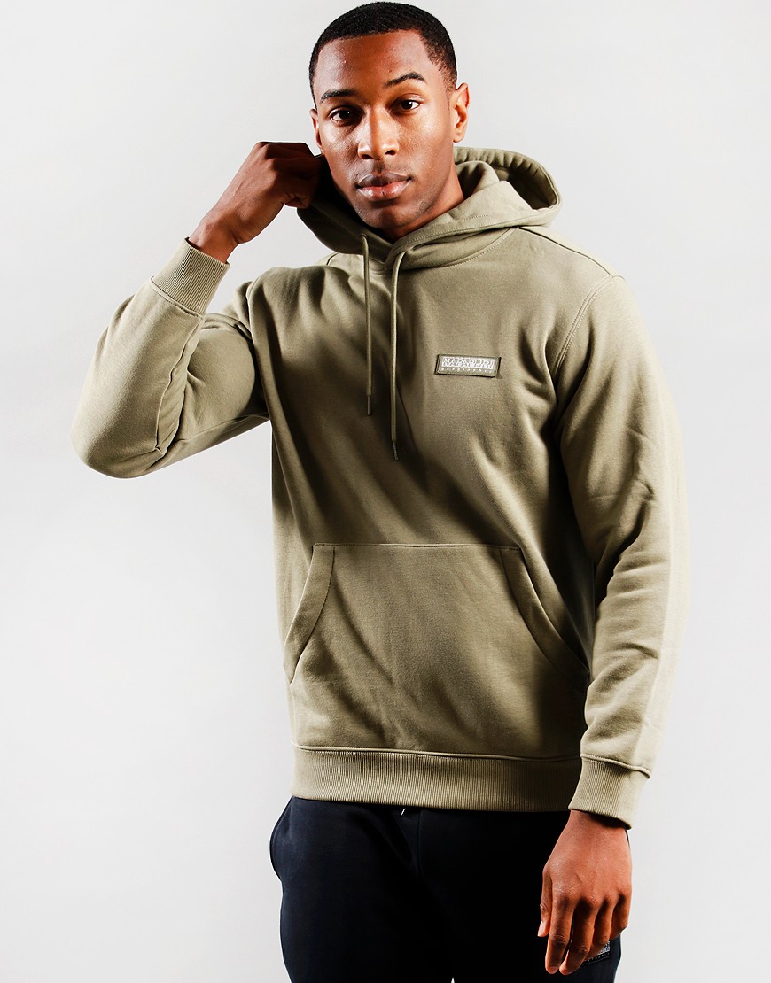 Napapijri B-Morgex 1 Hoodie Green Lichen - Terraces Menswear