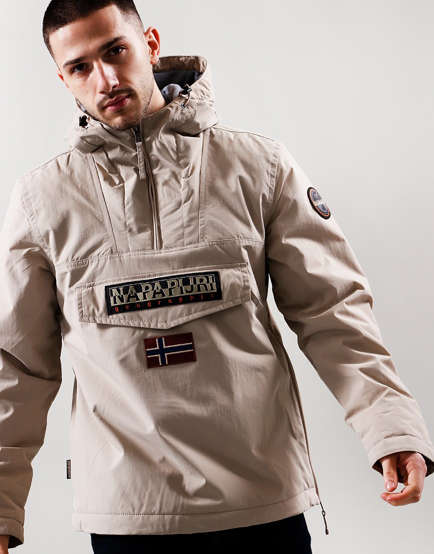 Napapijri Rainforest Winter 3 Jacket Beige Stone Terraces Menswear