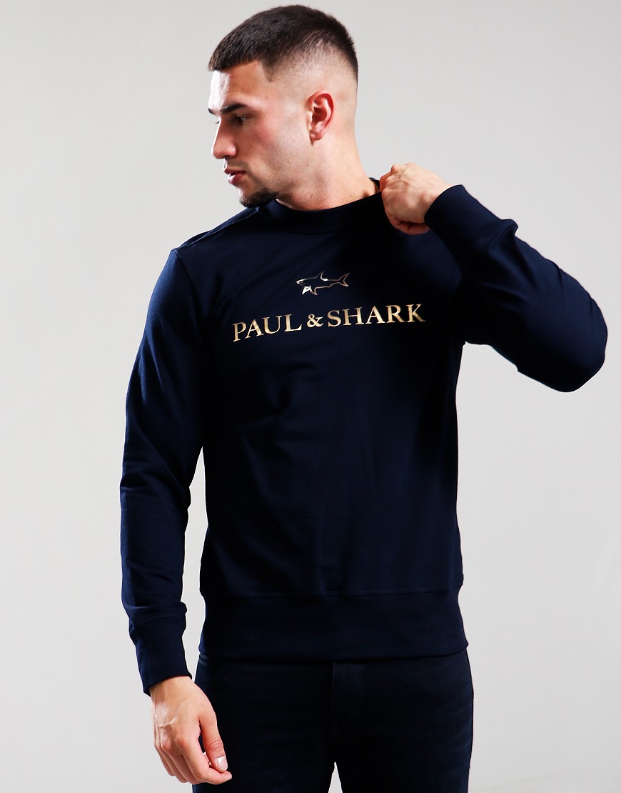 Paul and shark sweatshirt navy sale