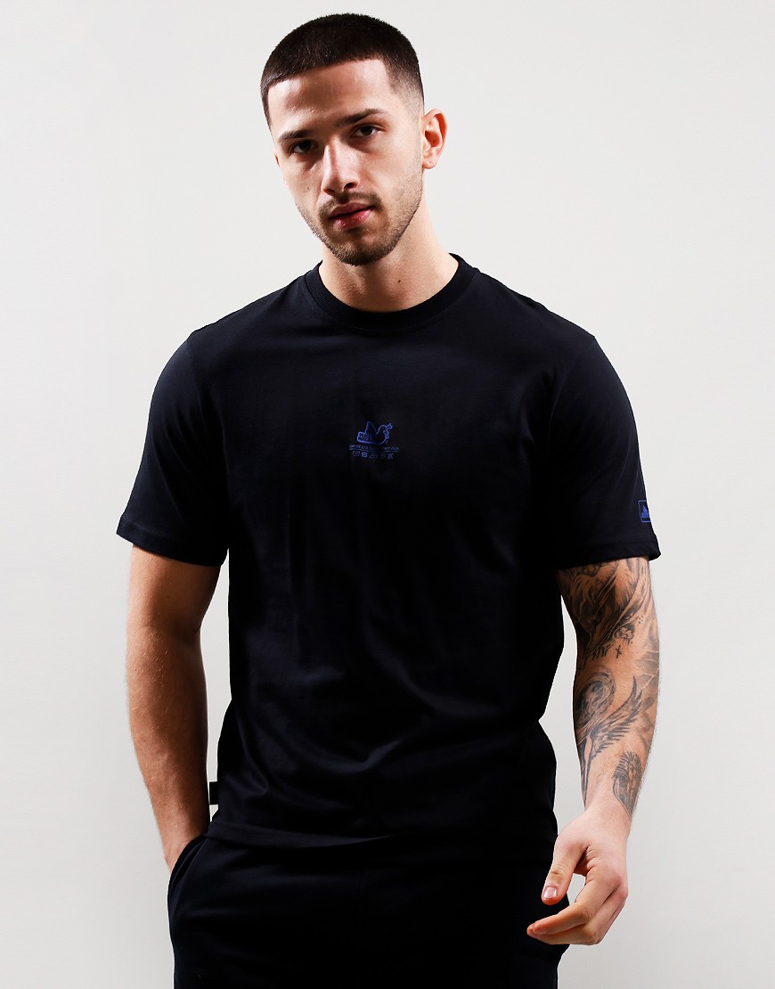 Peaceful Hooligan Colours T-Shirt Black - Terraces Menswear