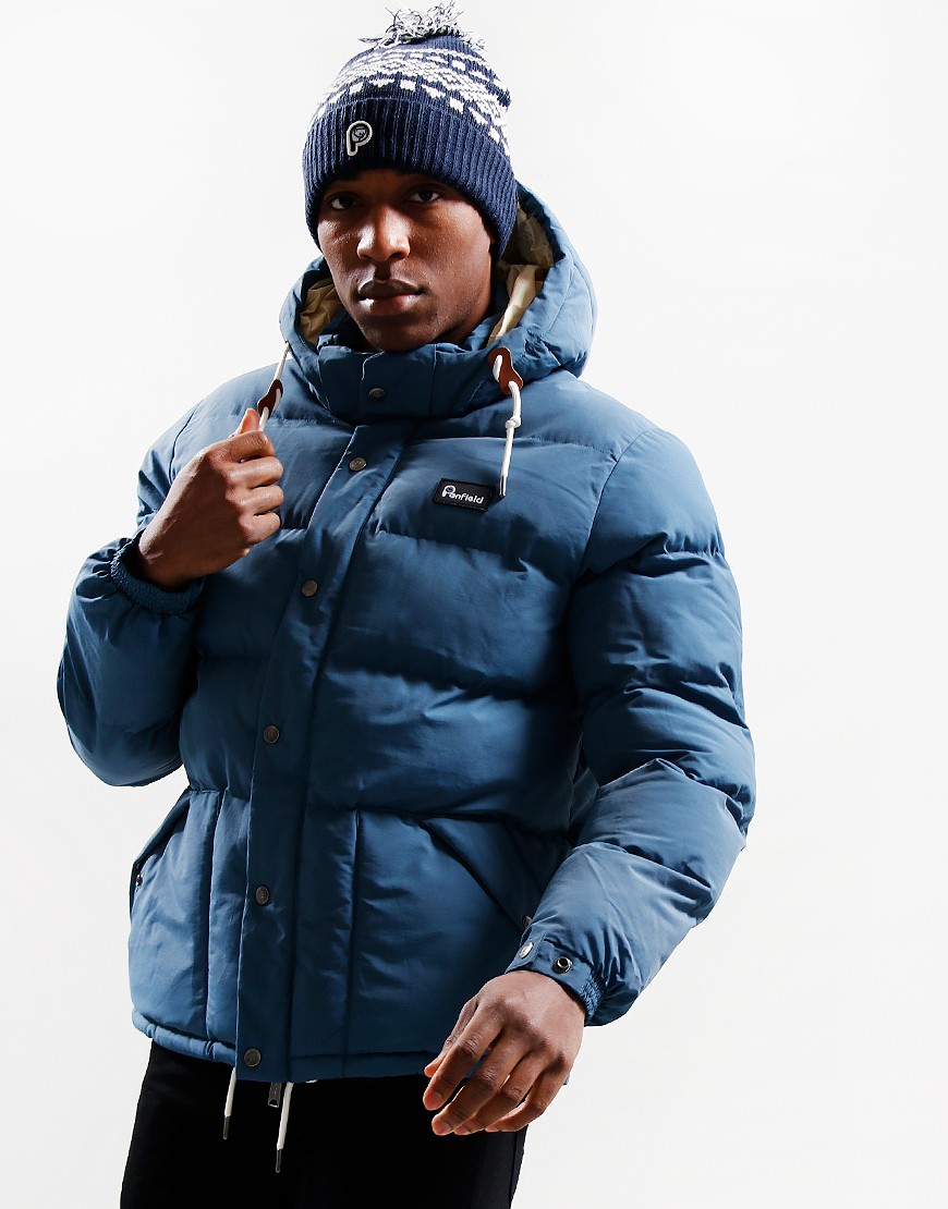 Penfield Bowerbridge Quilted Jacket Teal - Terraces Menswear